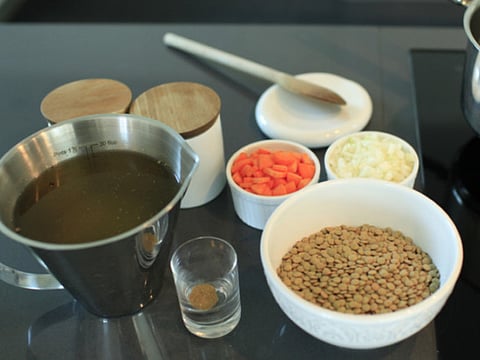 Lentil soup