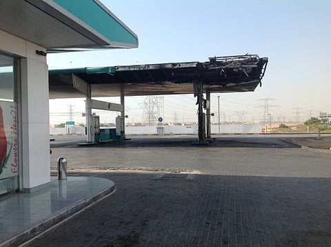 Petrol station fire: CCTV footage checked for clues