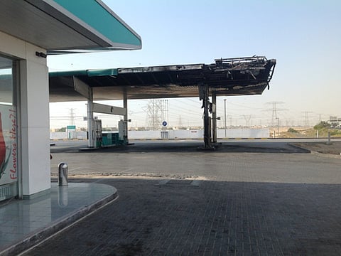 Petrol station fire: CCTV footage checked for clues