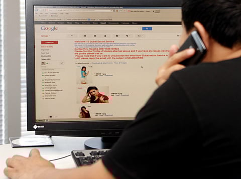 You’ve got mail: It’s an escort