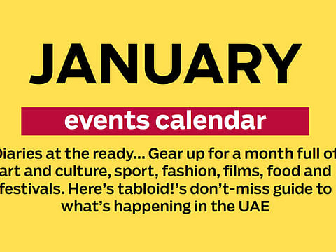 Events Calendar: January 2013