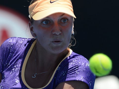 Kvitova last to book singles semis slot 