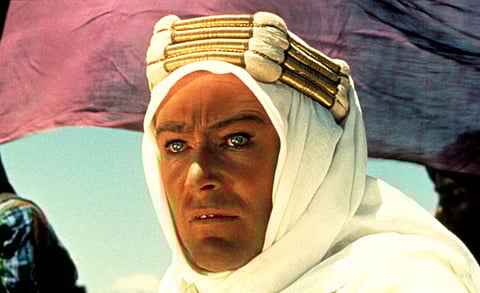 The actor Peter O'Toole played the role of T.E. Lawrence in David Lean's masterpiece Lawrence of Arabia.