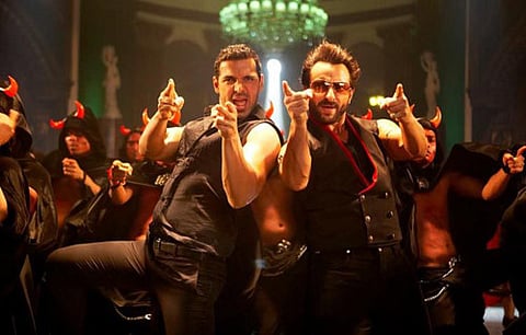 John Abraham and Saif Ali Khan in "Race 2".