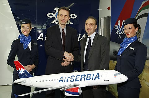 COURTSEY:  AIR SERBIA