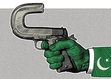 A theatre of war turning on itself