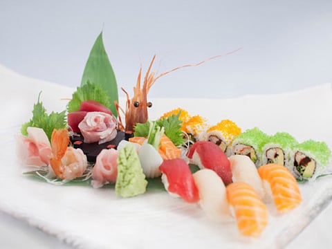 Japanese food the way the Japanese eat it