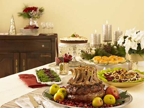 The scaled-back Thanksgiving menu at our house included almost all the favourites 
