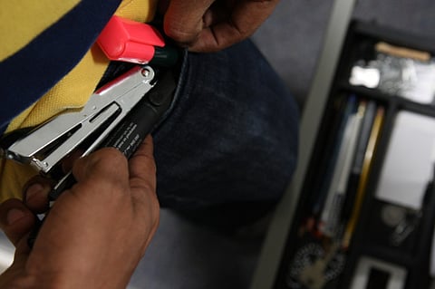 Beware of pilfering office stationery