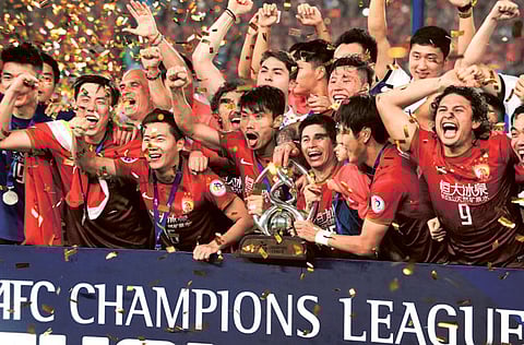 Guangzhou Evergrande turned out to be a big advertisement for Chinese football when they became the first club from the country to win the AFC Champions League. 