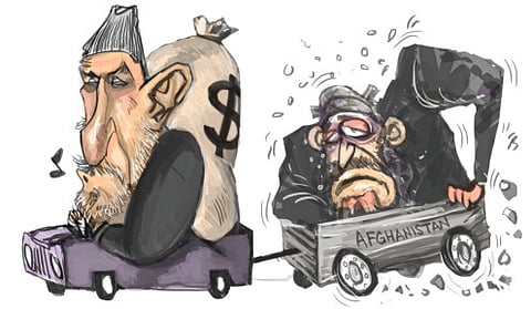 Karzai likes to be alone in the driver’s seat