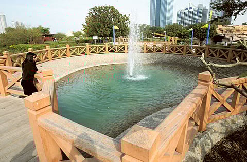 Heritage Park in Abu Dhabi 