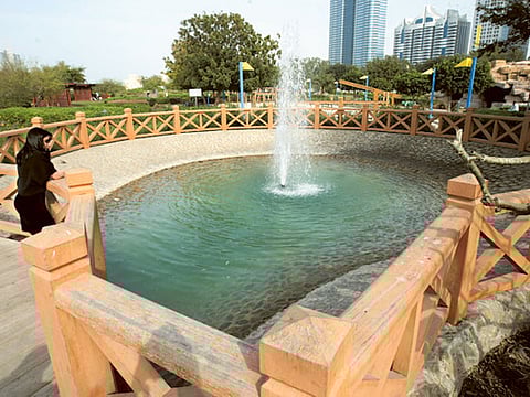Heritage Park in Abu Dhabi 