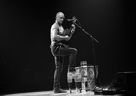 Sting goes back to bass