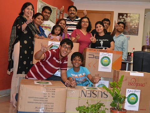 Green Brigade helps provide tools for education