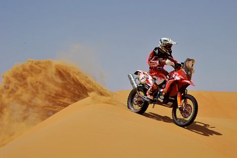 Dubai expat Sam Sunderland misses out on Abu Dhabi Desert Challenge title