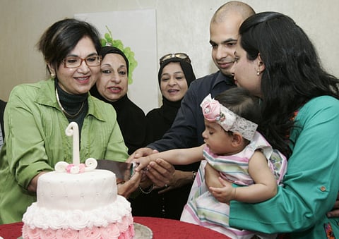 Miracle baby Rania celebrates 1st birthday at Dubai hospital that saved her