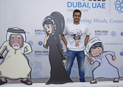 Emirati artist is ready for the big league