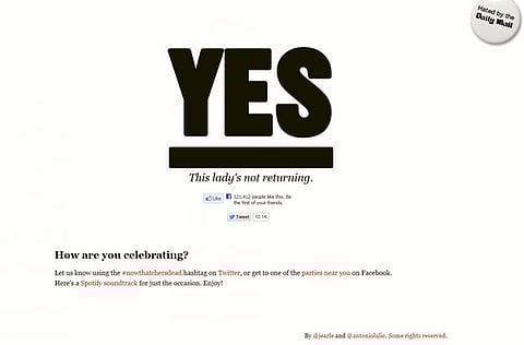 Thatcher’s death: Some mourn, others joyous