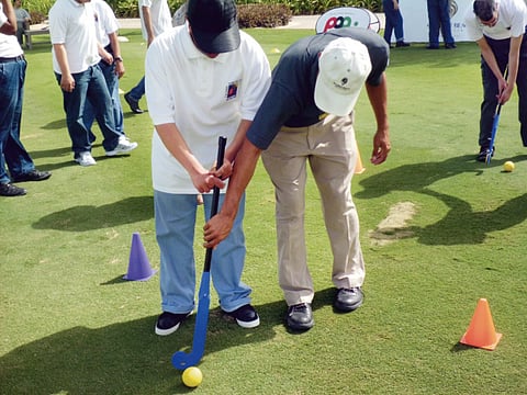 Golf: Special deeds on the course