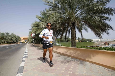 Catching up with Filipino ‘Forrest Gump’ Cesar Guarin on global run