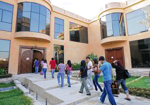 The facade of the Philippine Consulate in Al Ghusais, Dubai. Philippines missions in the UAE will remain closed from April 1 to 4 during Holy Week.