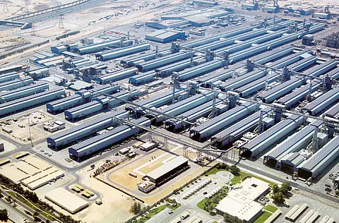 a file picture of Dubal at Jebel Ali, one of Dubai Government's systemically vital companies. 