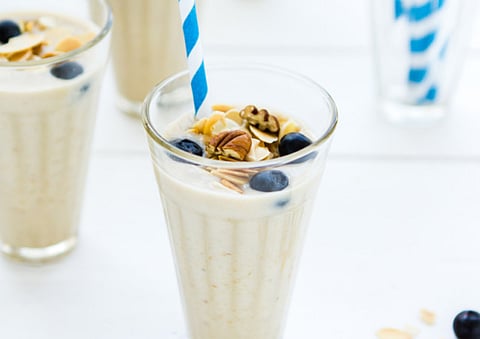 Iftar recipe: Banana and oatmeal smoothie
