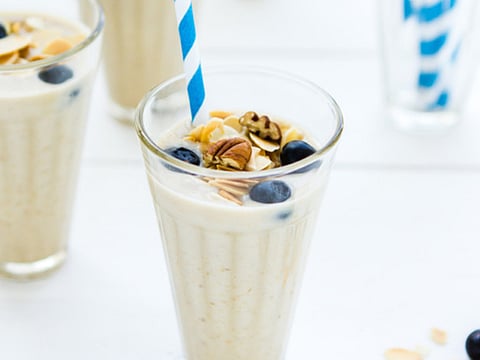 Iftar recipe: Banana and oatmeal smoothie