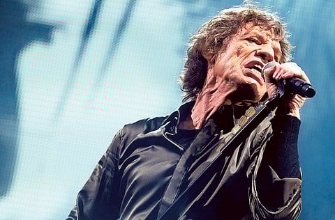 British musician Mick Jagger 