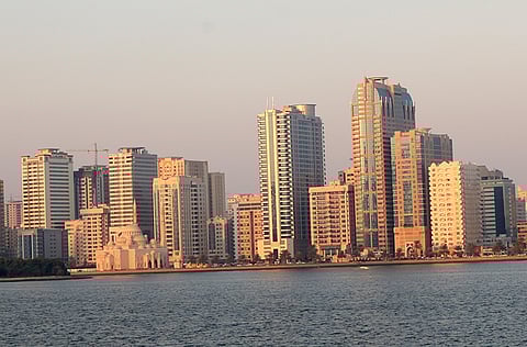 The Sharjah skyline