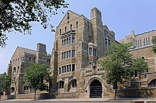 A view of Yale University.