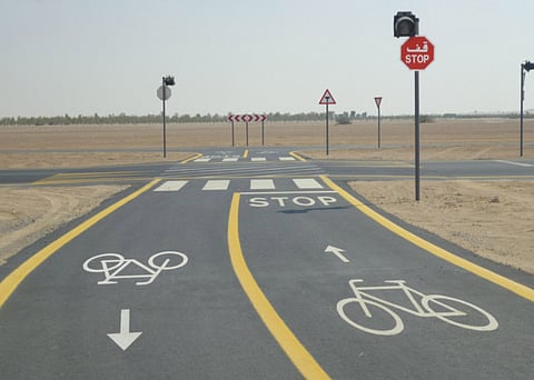 RTA completes 104km cycling tracks in Dubai