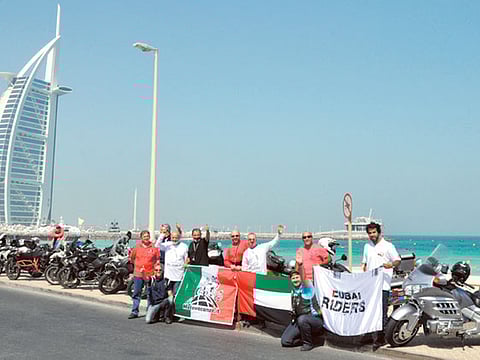 Courtesy Dubai Riders