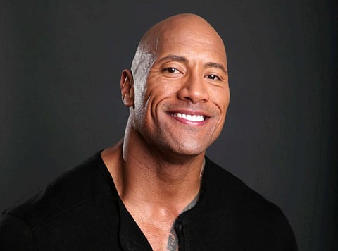 Dwayne 'The Rock' Johnson.