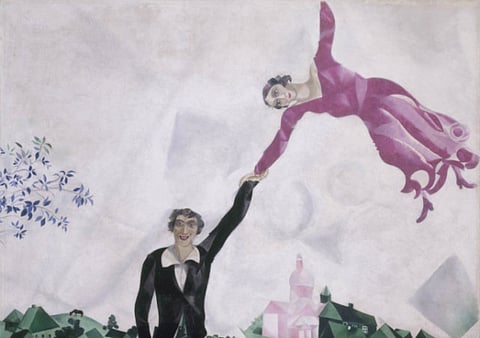 Marc Chagall: an imitation of an imitation