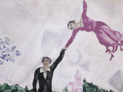 Marc Chagall: an imitation of an imitation