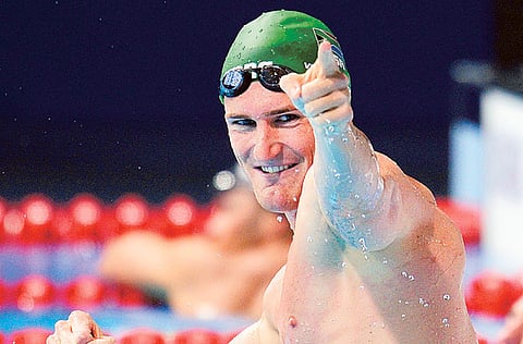 South Africa's Cameron Van Der Burgh