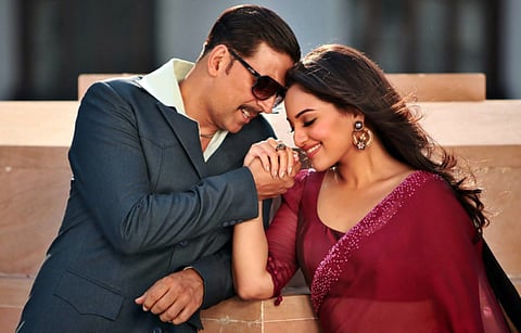 Akshay Kumar, Sonakshi Sinha and Imran Khan in Dubai