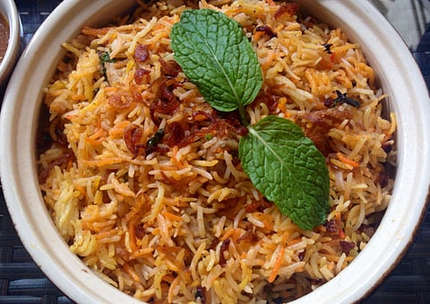Chicken Biriyani  [Illustrative image]