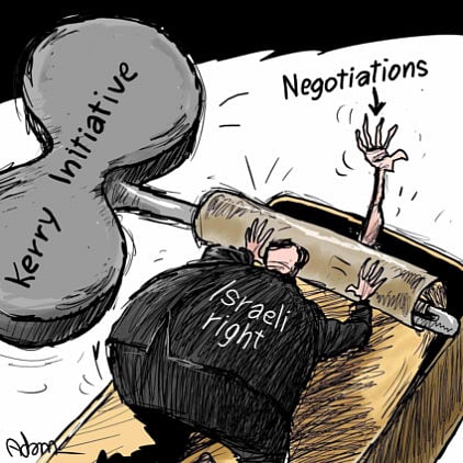 John Kerry’s unsuccessful efforts to mediate peace talks