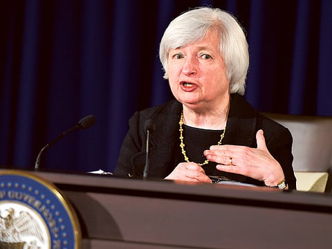 Treasury Secretary Janet Yellen argued that running large deficits now is an acceptable way to boost economic growth.