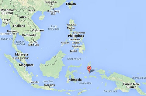 The Maluku Islands in eastern Indonesia.