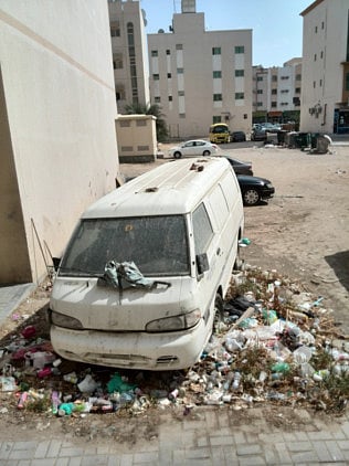 Abandoned vehicle impounded after reader request