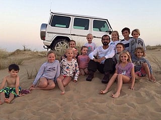 Shaikh Mohammad's chance Dubai desert meeting with family 