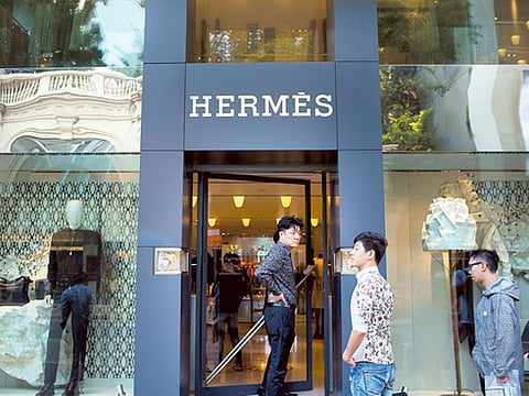 Hermes thrives on Chinese craving for niche luxury
