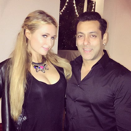 Paris Hilton, Salman Khan party together