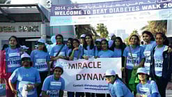 Miracle Dynamos walk to beat diabetes