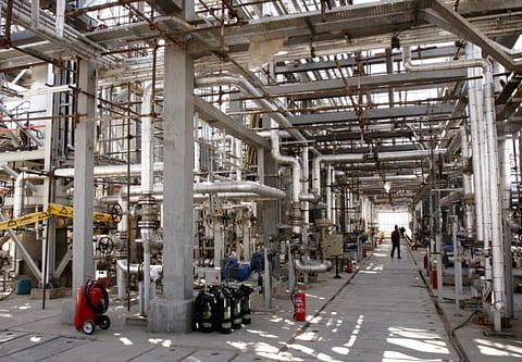 File photo: Iran's heavy water plant in Arak.