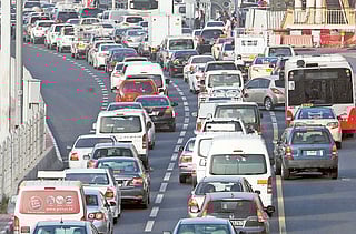 Heavy congestion grips Dubai and Sharjah during Friday peak hours